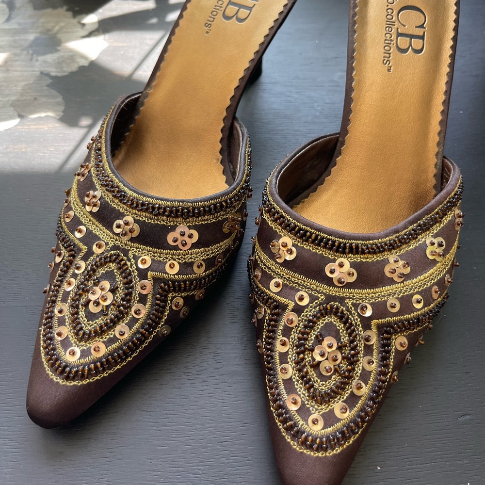 CB collections slip on heel